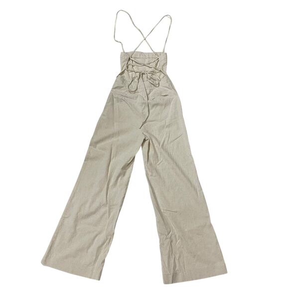 Showpo. Make Me Yours Jumpsuit - Natural - US 4 - Picture 3 of 15
